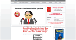 Desktop Screenshot of corporatepublicspeaking.com